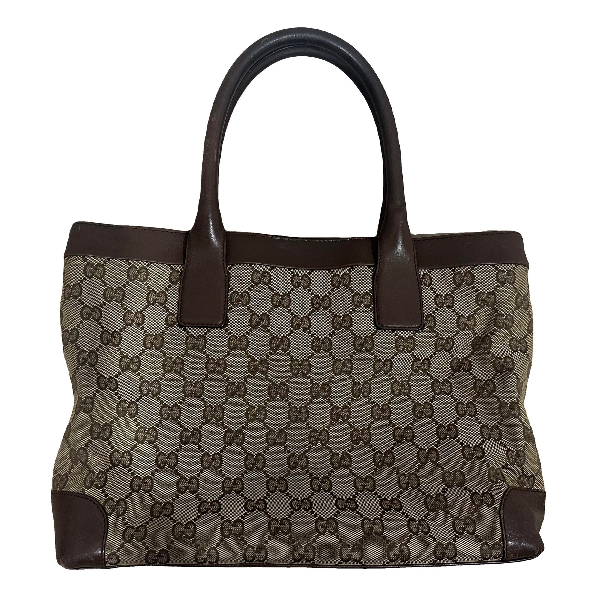 Leather tote