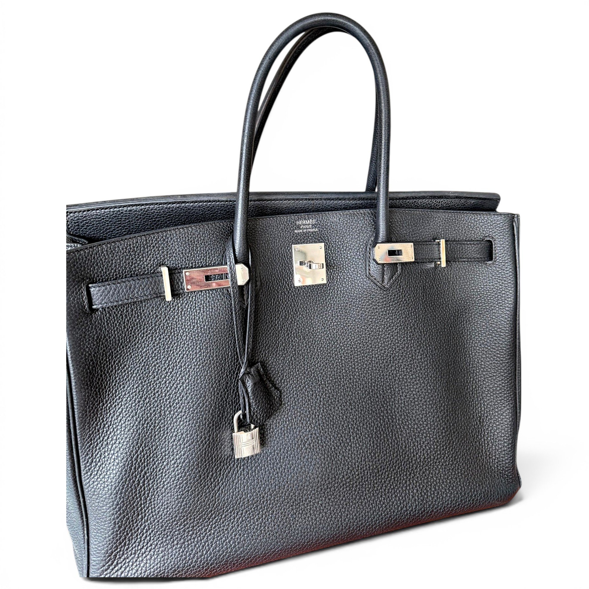Birkin 40 leather handbag