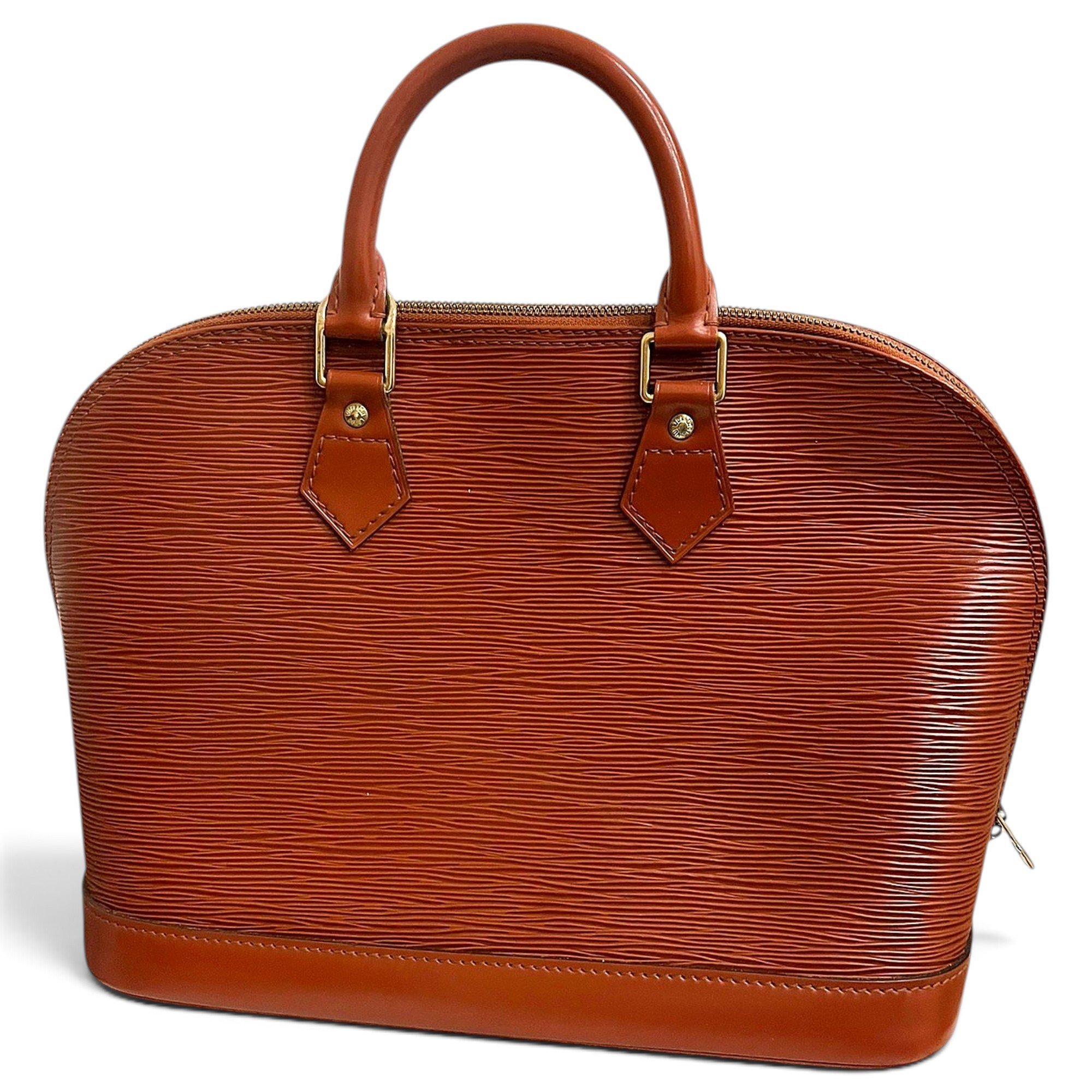 Alma leather handbag