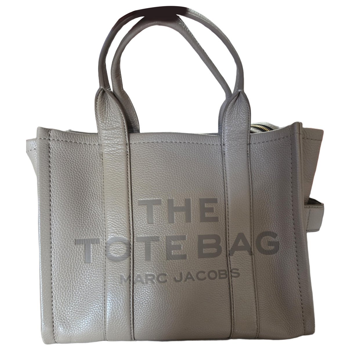 The Tag Tote leather tote