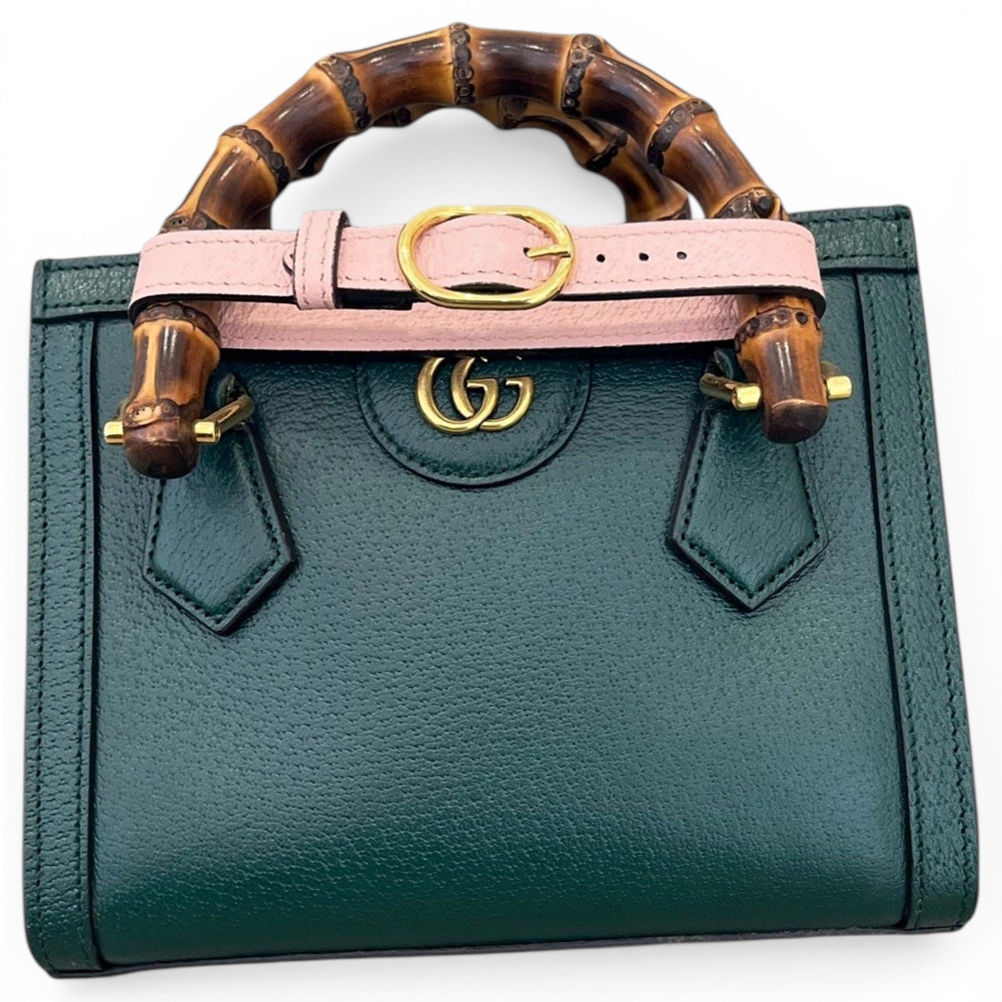 Diana Bamboo leather tote