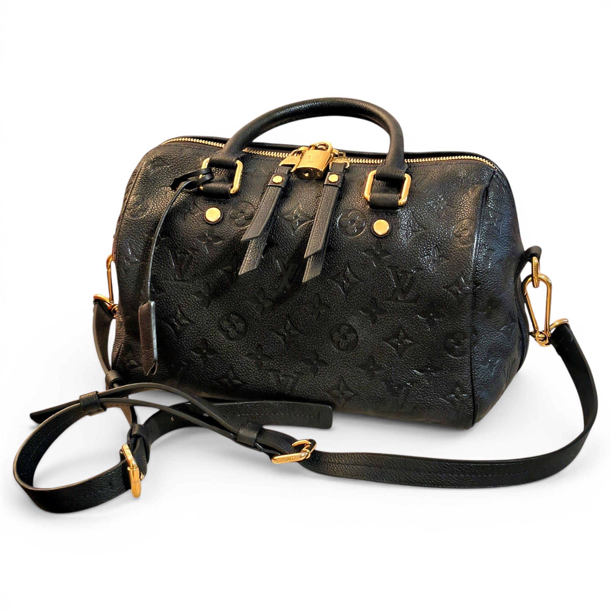 Speedy Bandoulière leather handbag