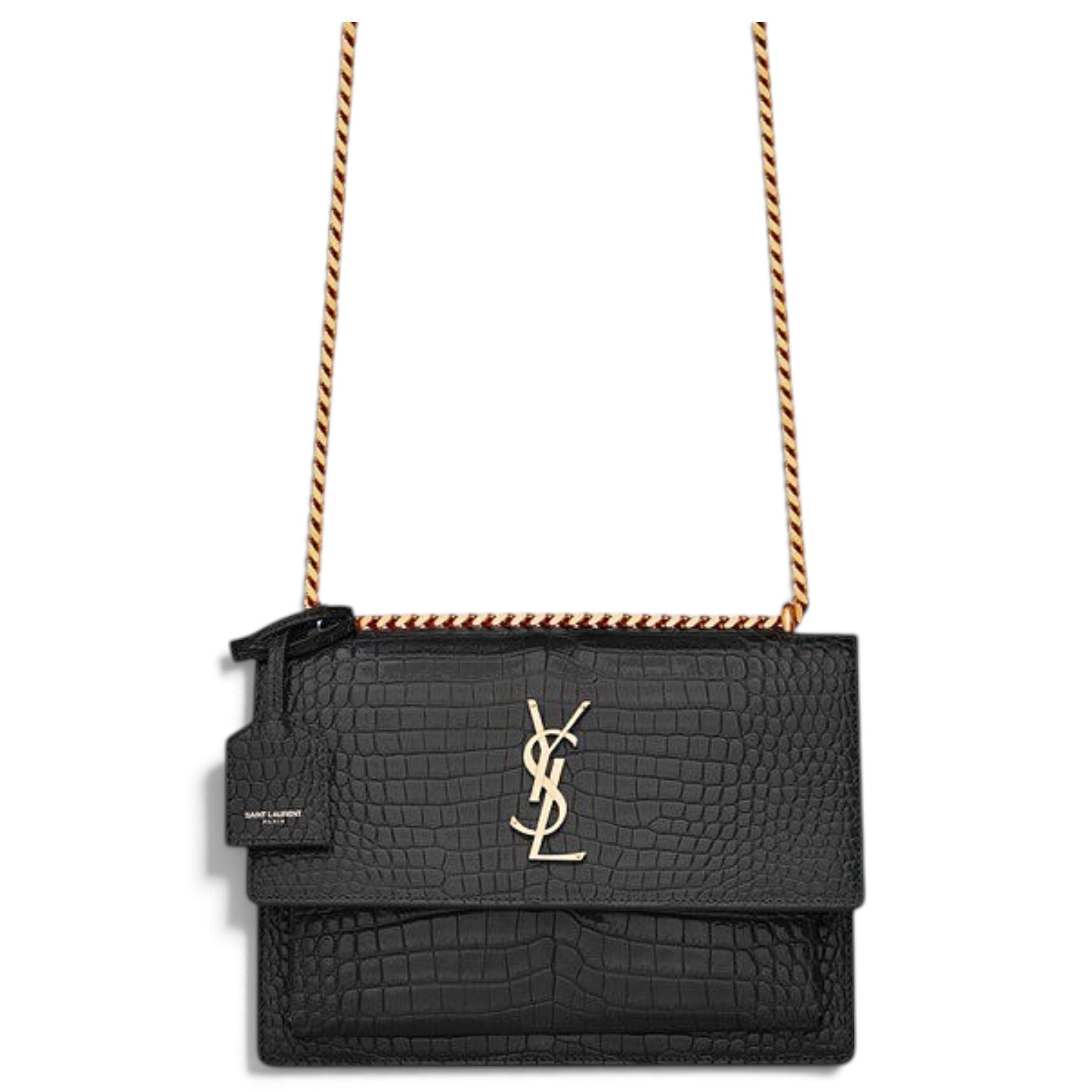 Sunset leather crossbody bag