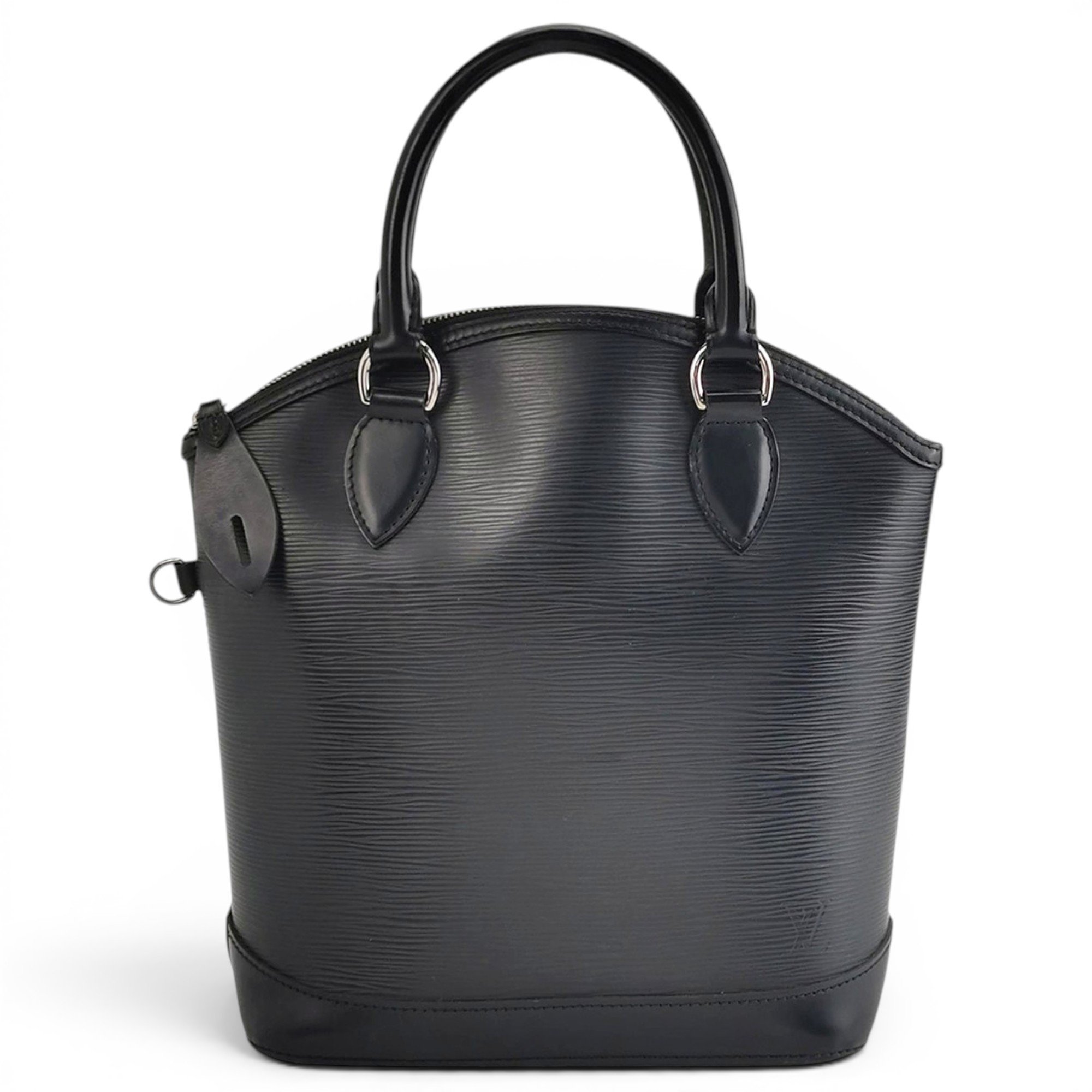 Lockit Vertical leather tote