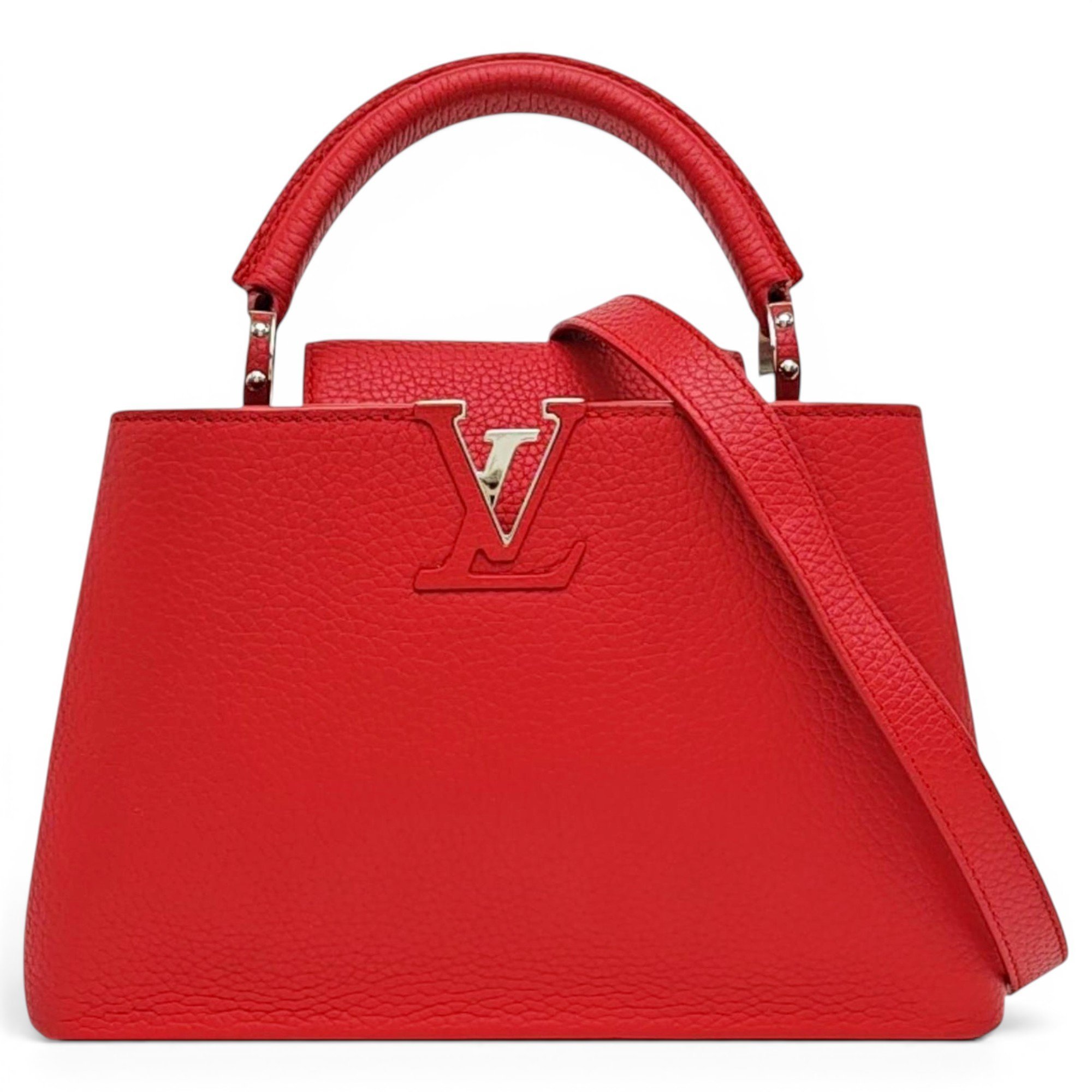 Capucines leather crossbody bag