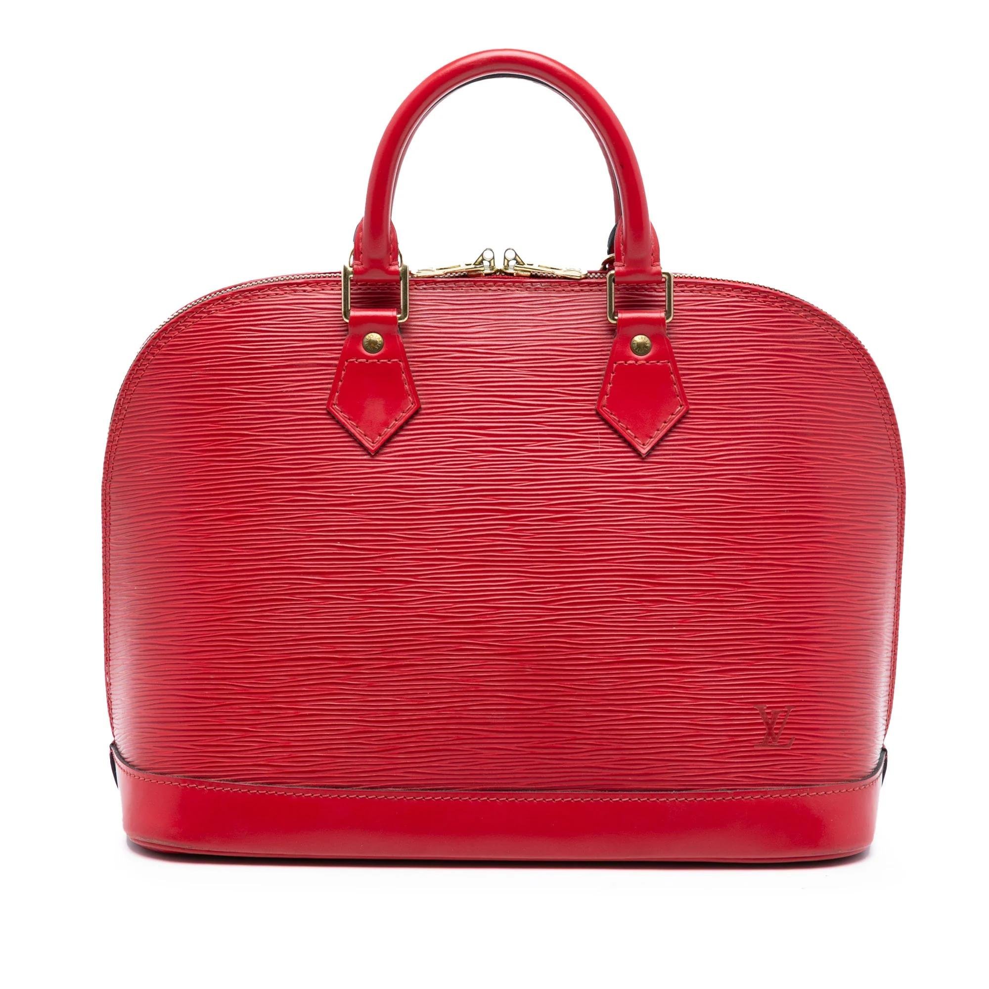 Alma leather handbag