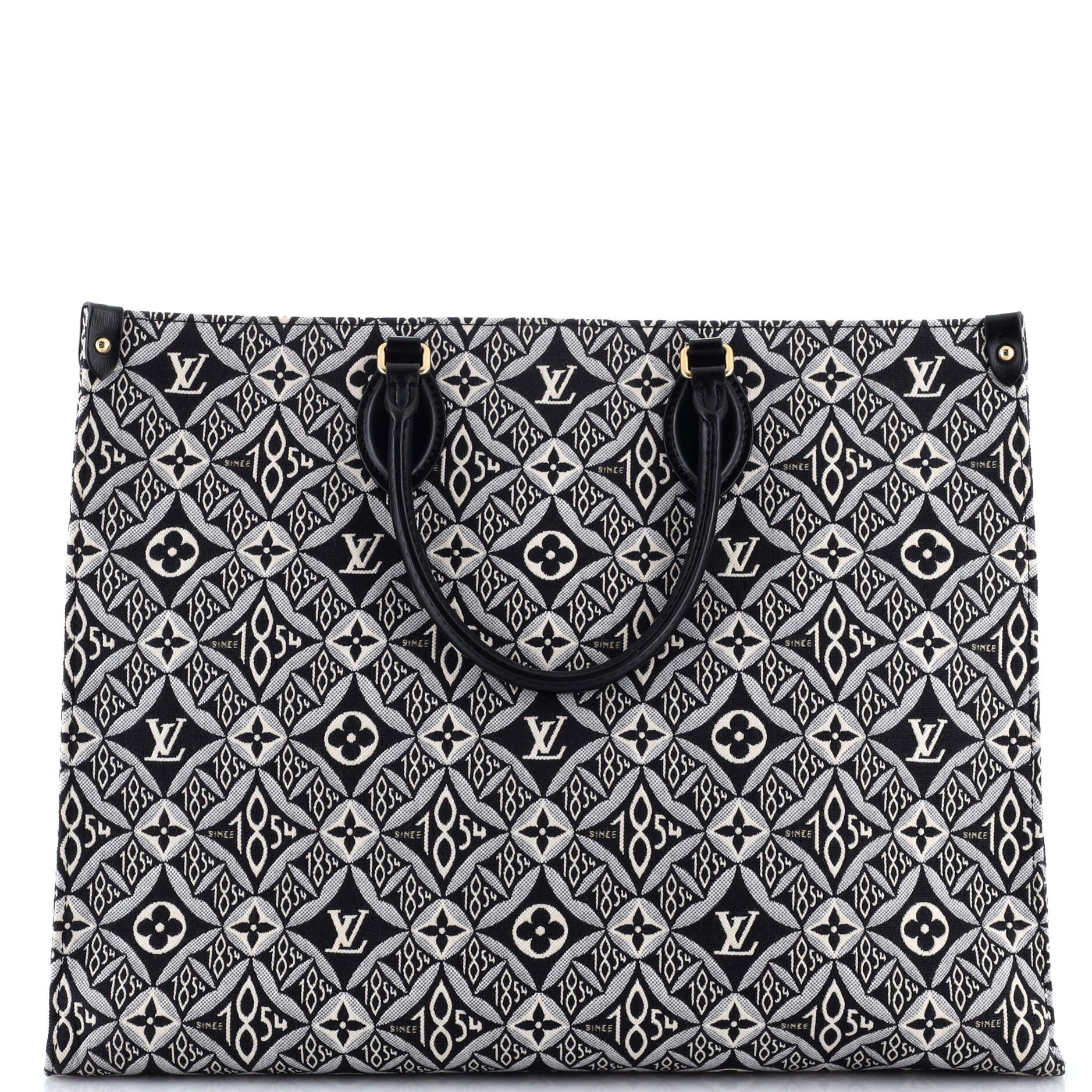 Louis Vuitton OnTheGo Tote Limited Edition Since 1854 Monogram Jacquard GM