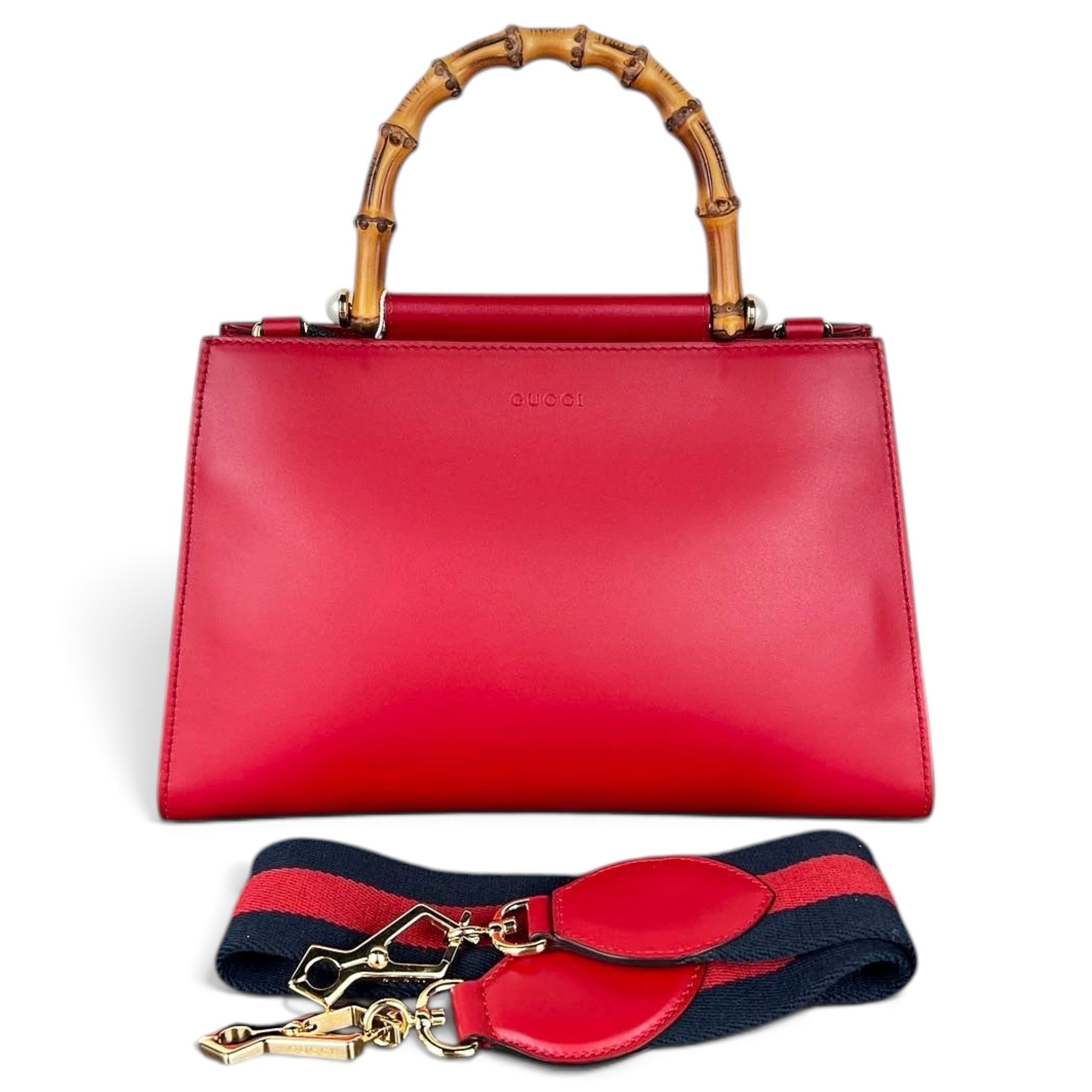 Nymphaea leather handbag