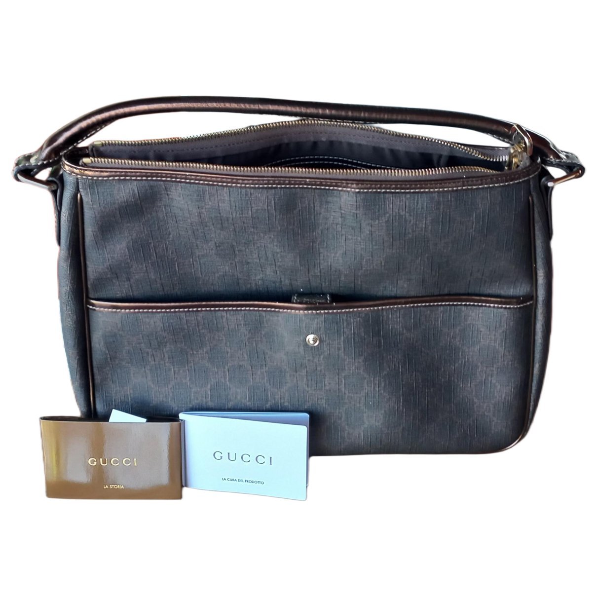 Leather handbag