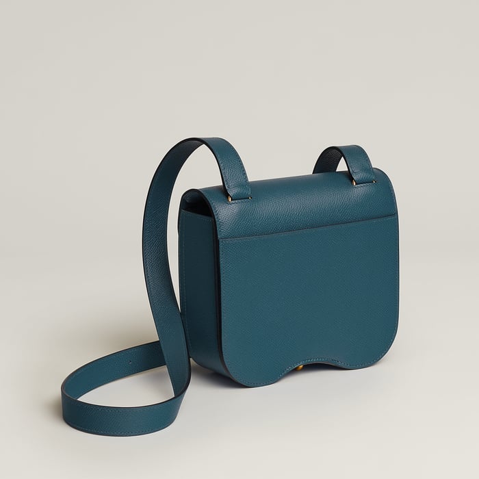 블루 드 프뤼스 Hermes Della Cavalleria 미니 백