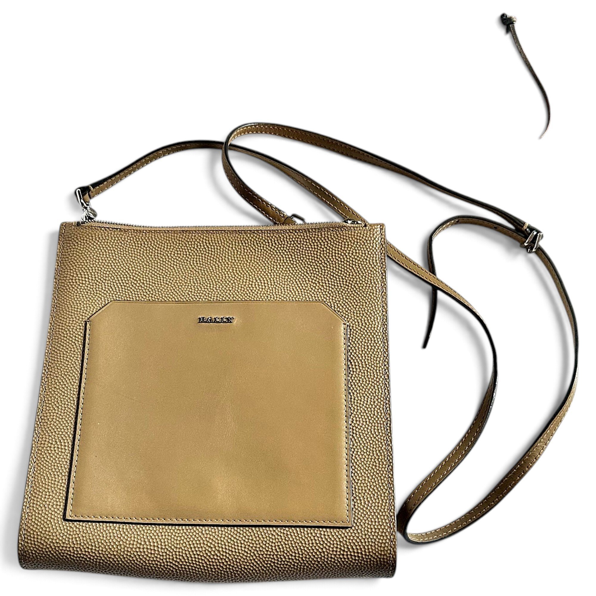 Leather crossbody bag