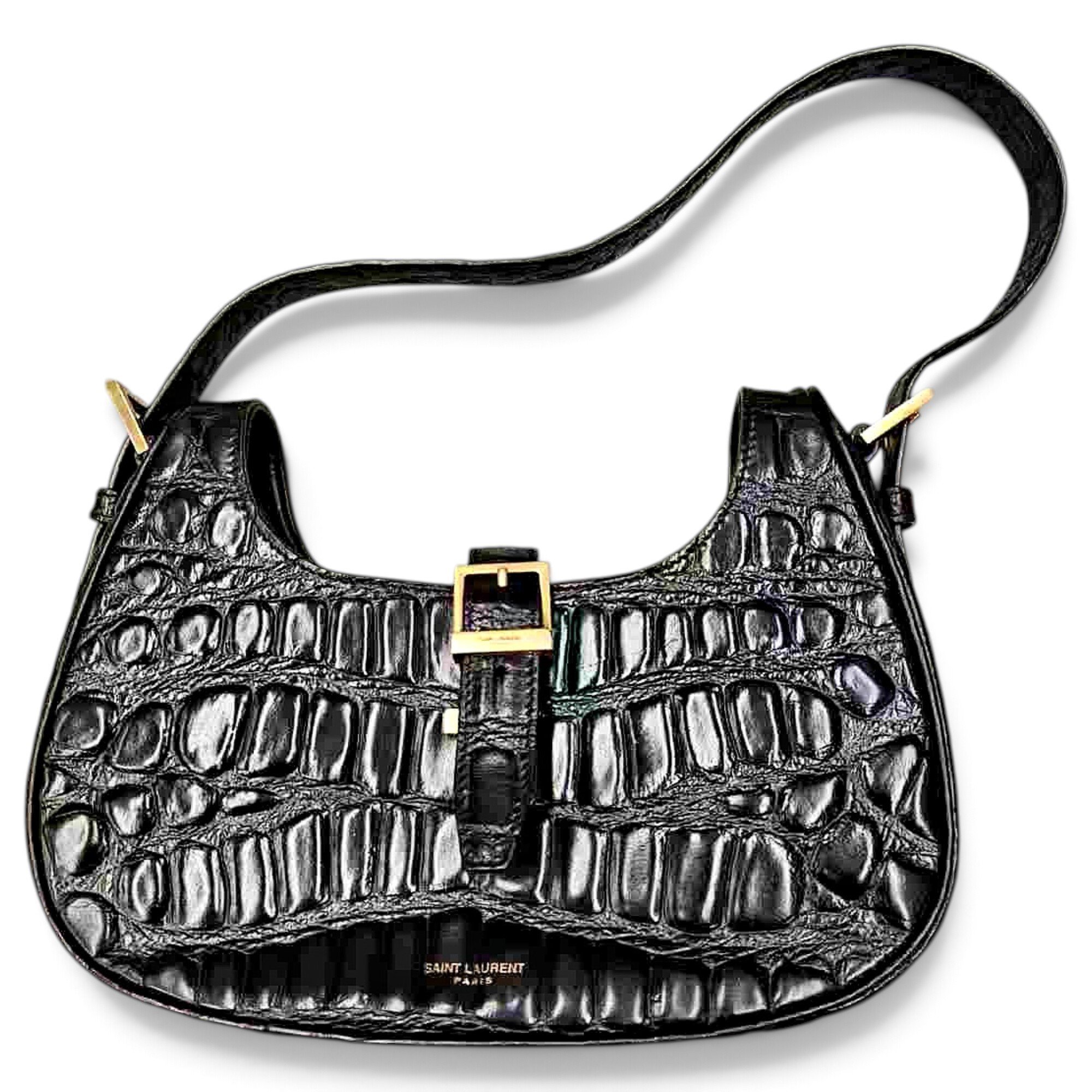 Le Fermoir Hobo leather handbag