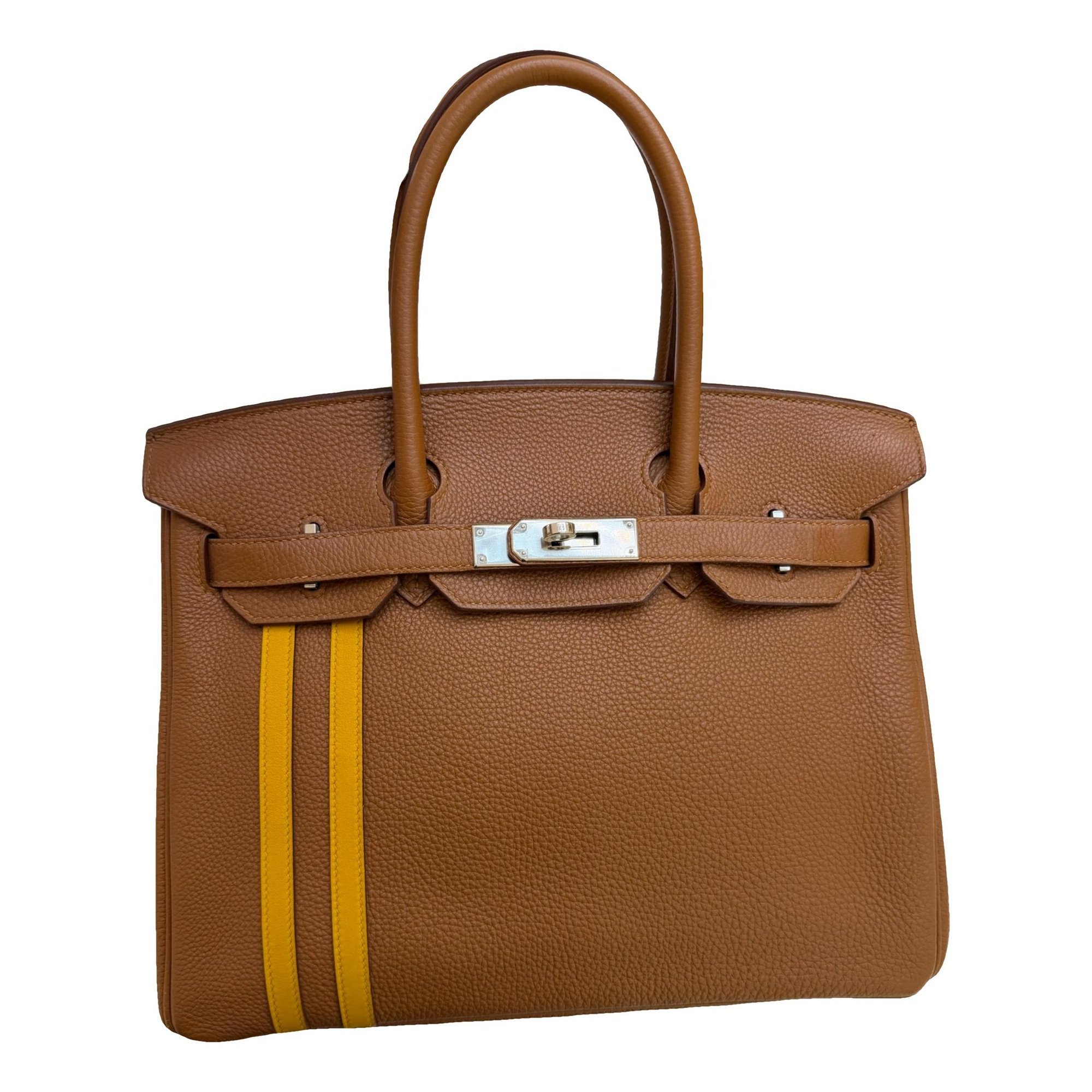 Birkin 30 leather handbag
