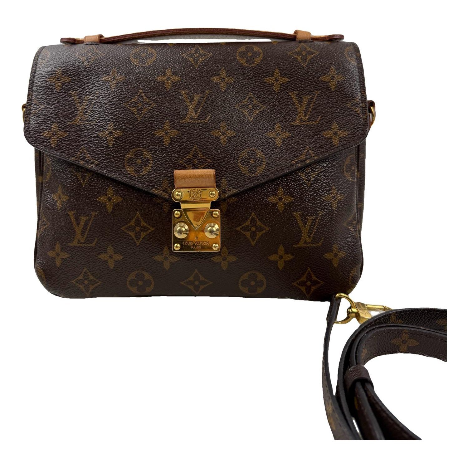 Metis leather handbag