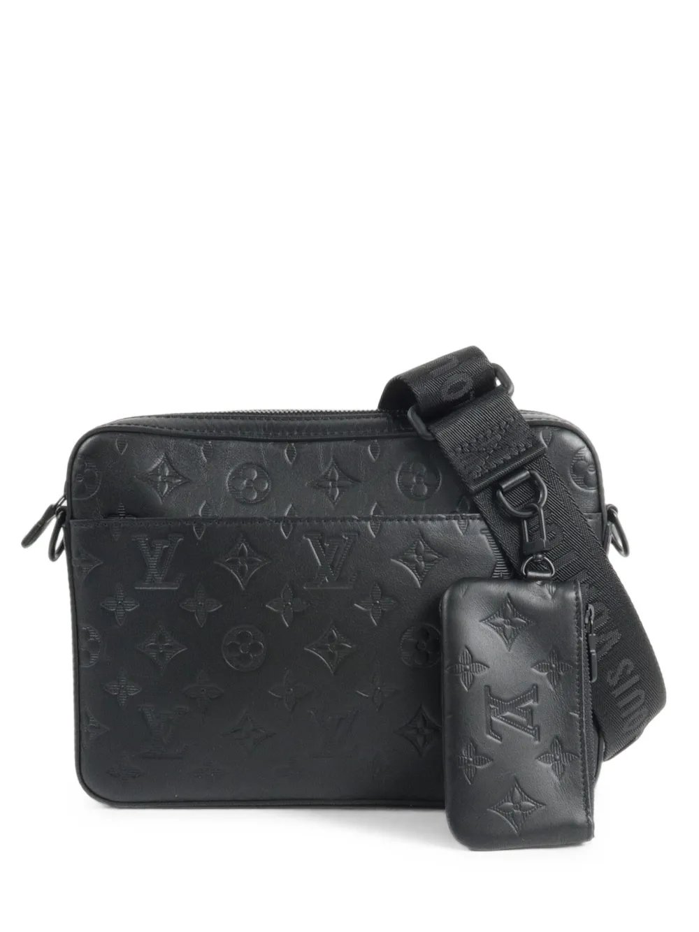 Trio Messenger Monogram Shadow messenger bag