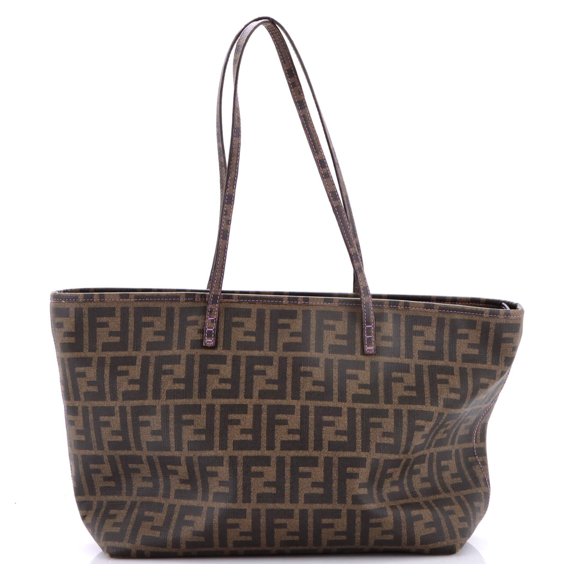Roll Tote Zucca Coated Canvas Medium