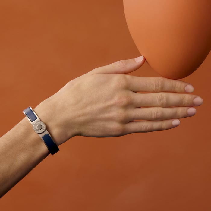 Ultramarine Mat Clic Clou De Selle Bracelet
