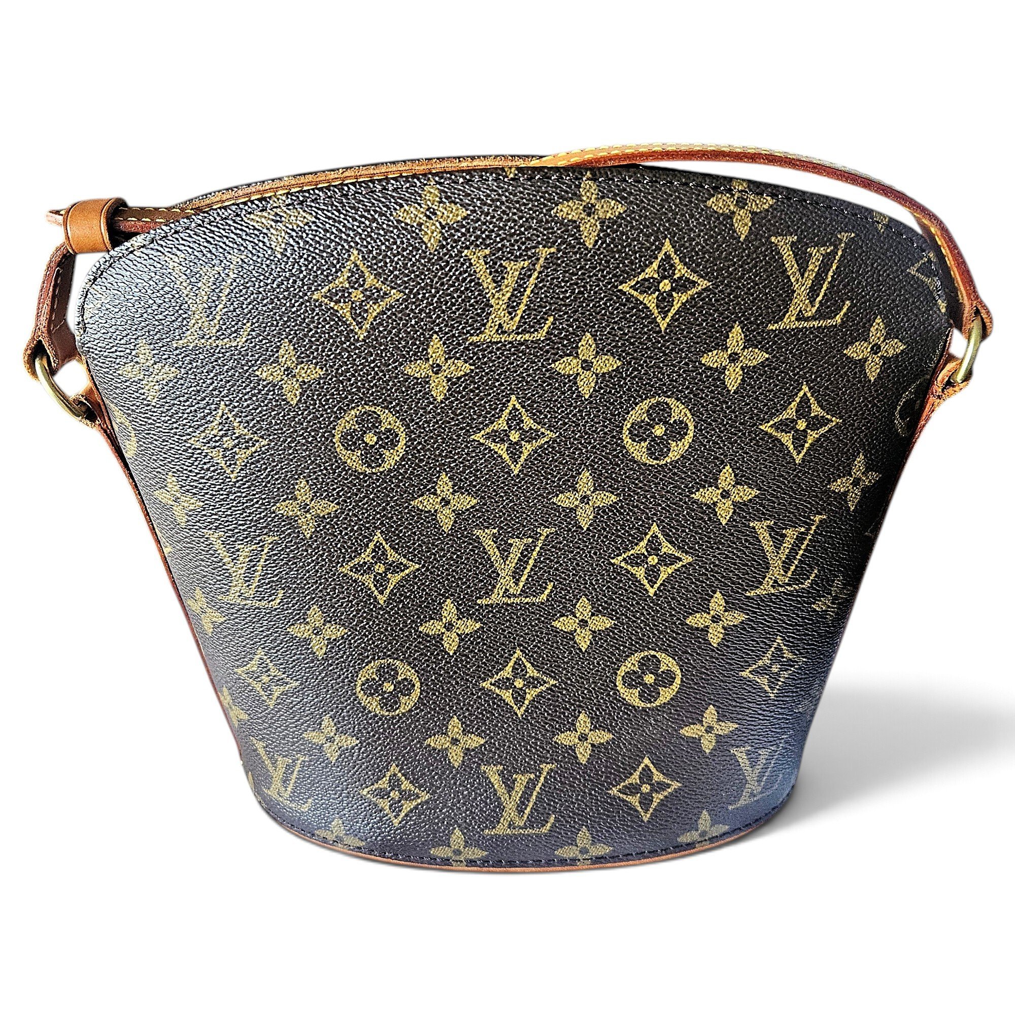Drouot leather crossbody bag