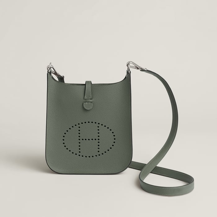 Vert Amande Evelyne 16 Sellier Bag