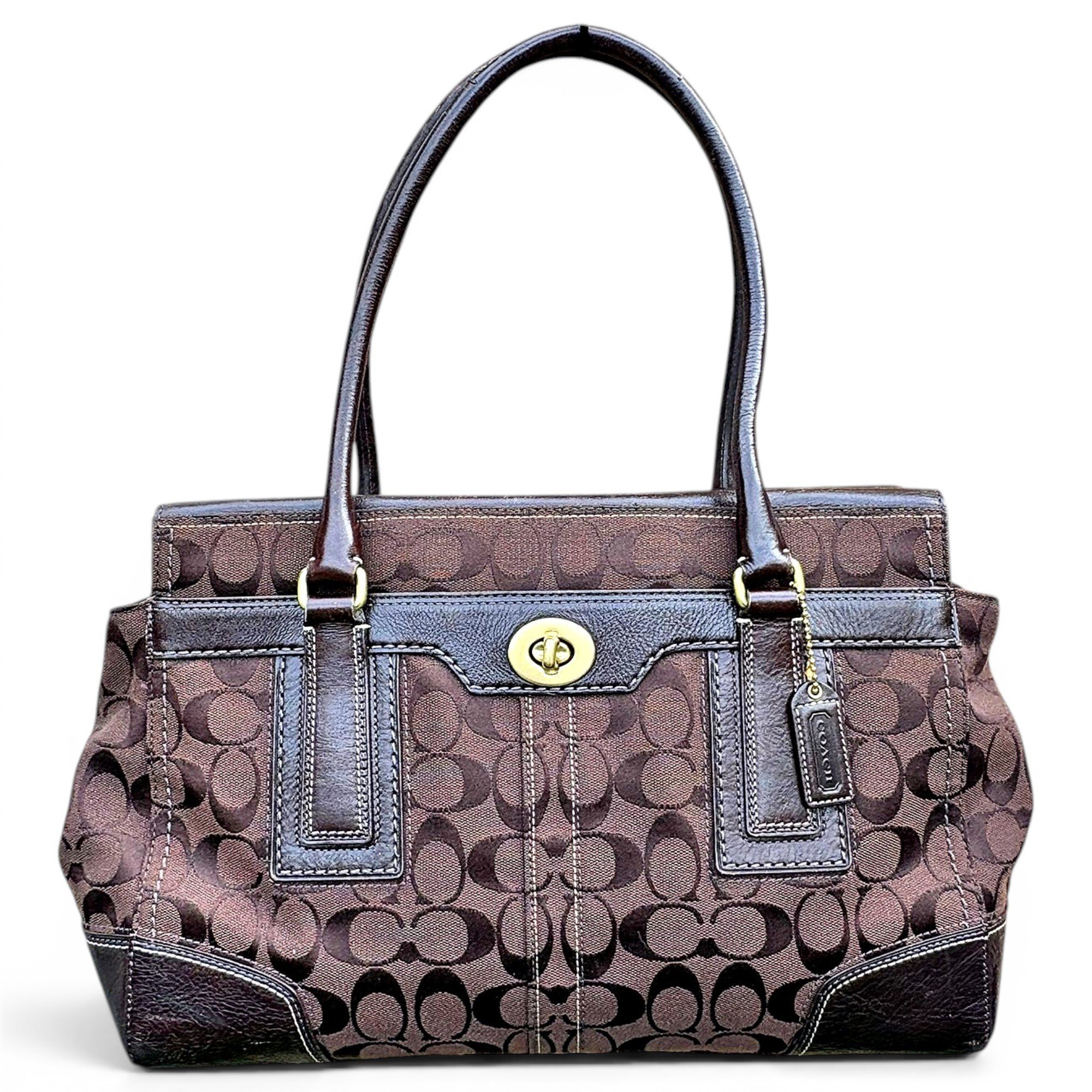 Leather handbag