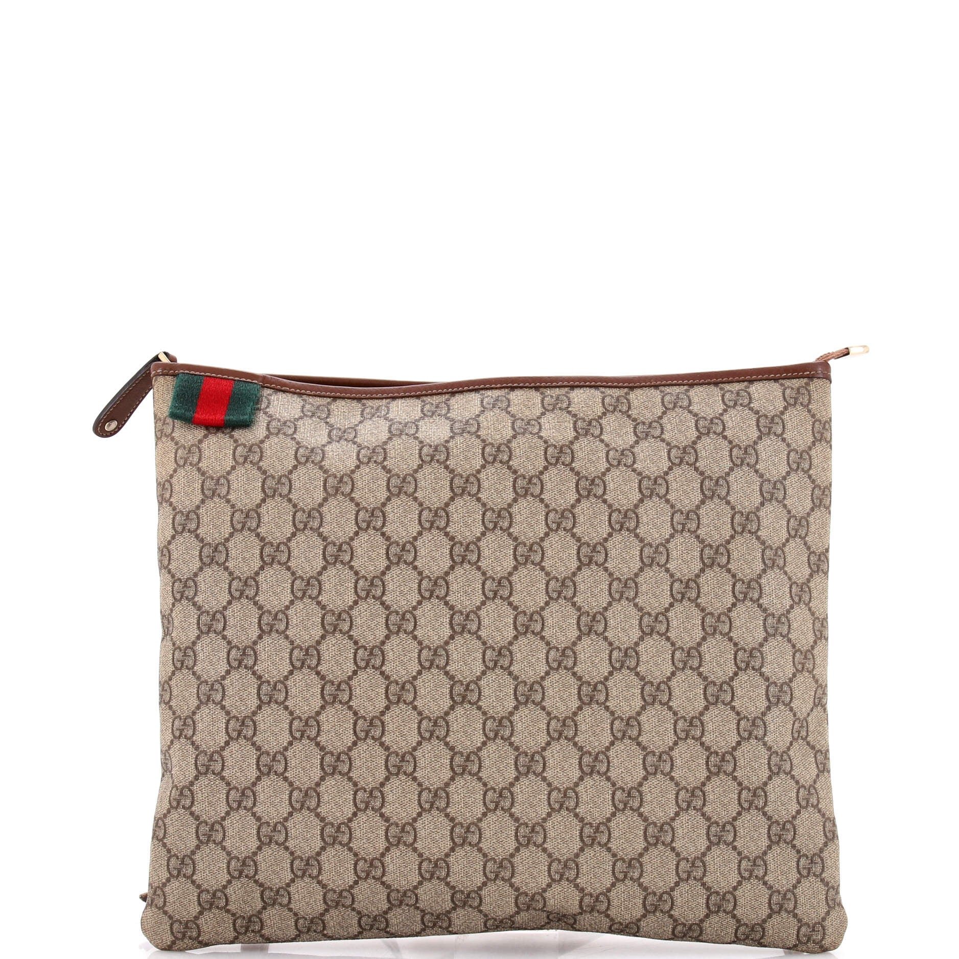 Web Loop Flat Messenger GG Coated Canvas Large
