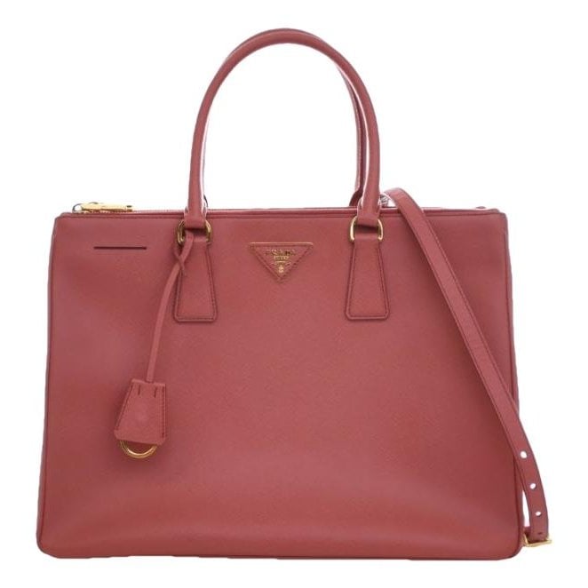 Leather tote