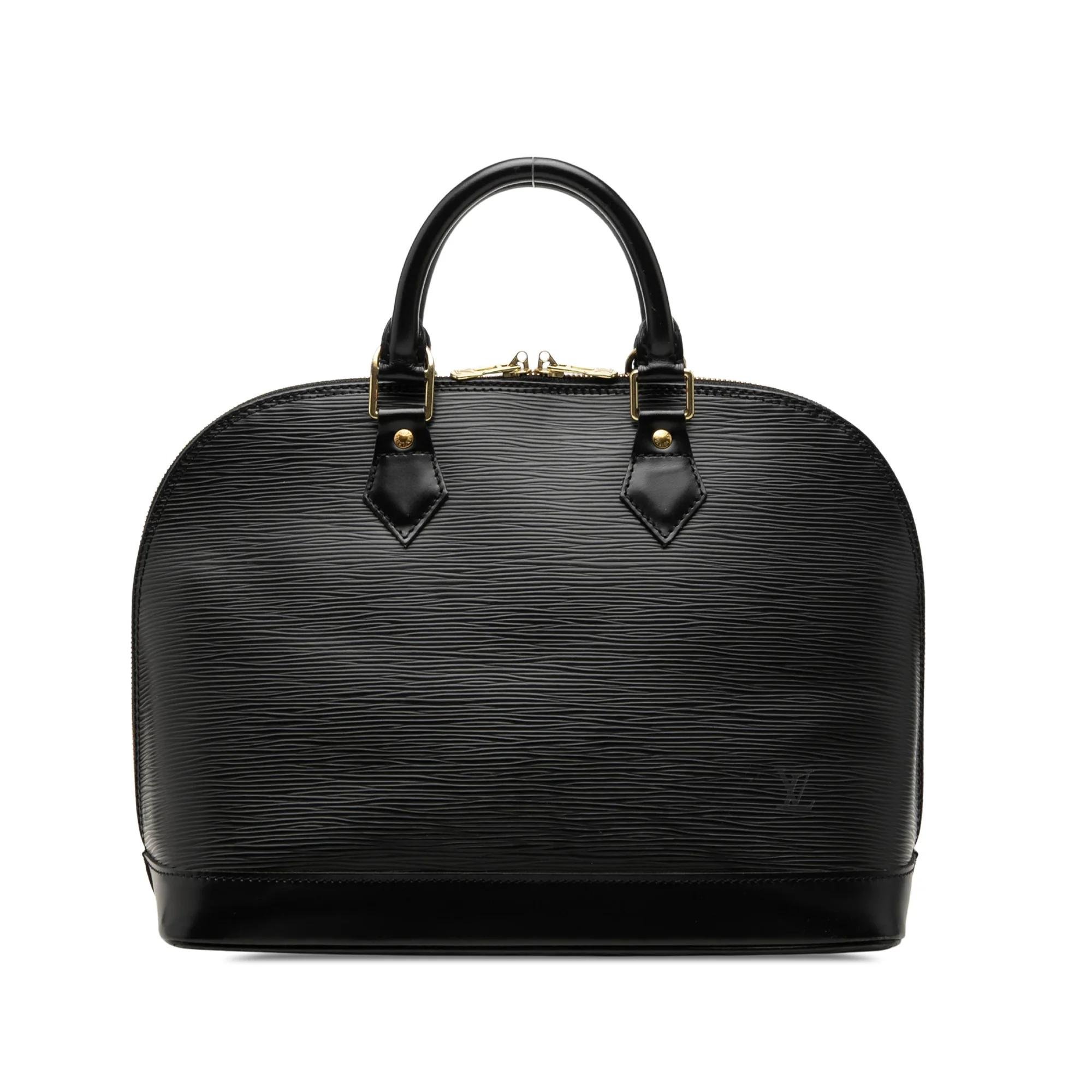 Alma leather handbag