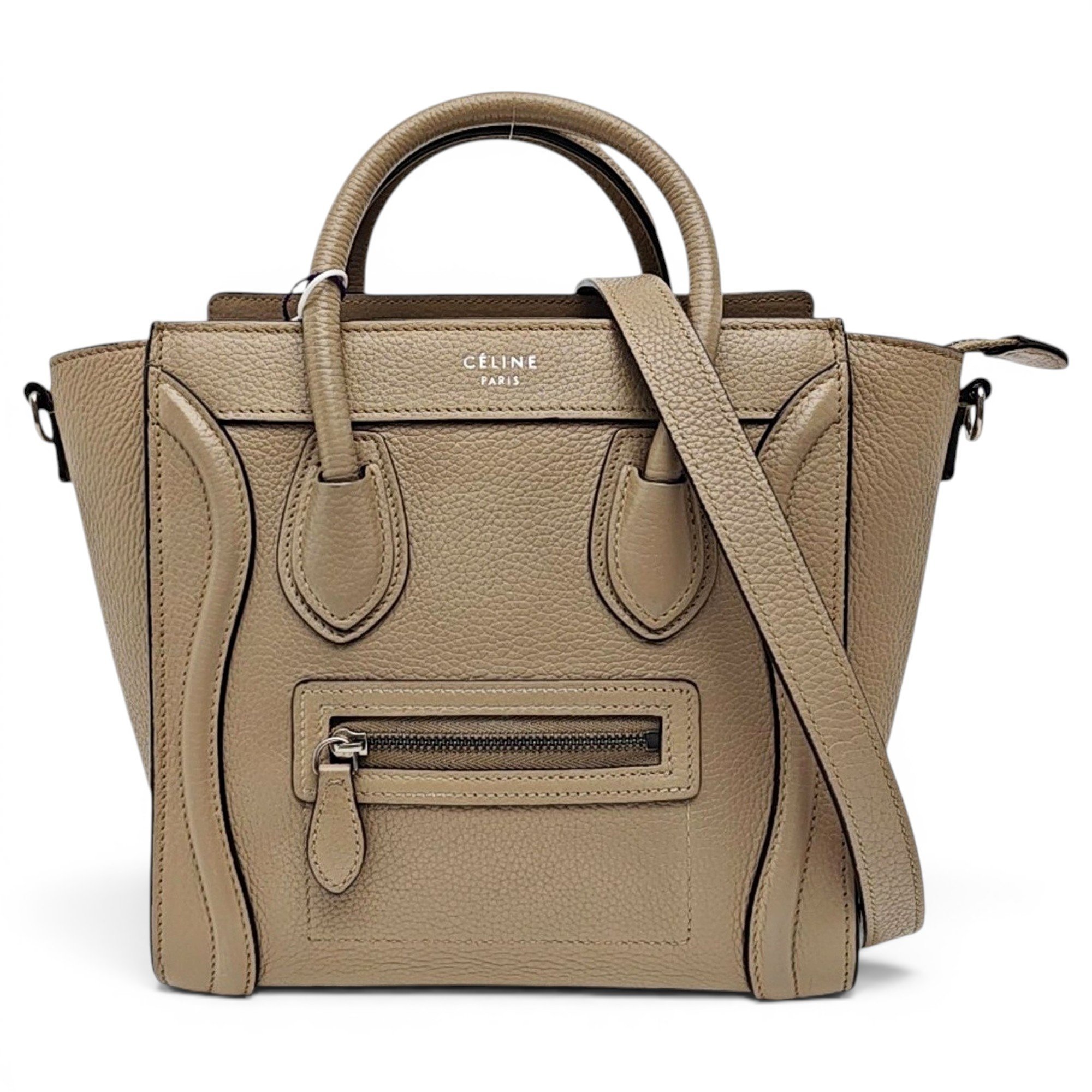 Luggage leather handbag