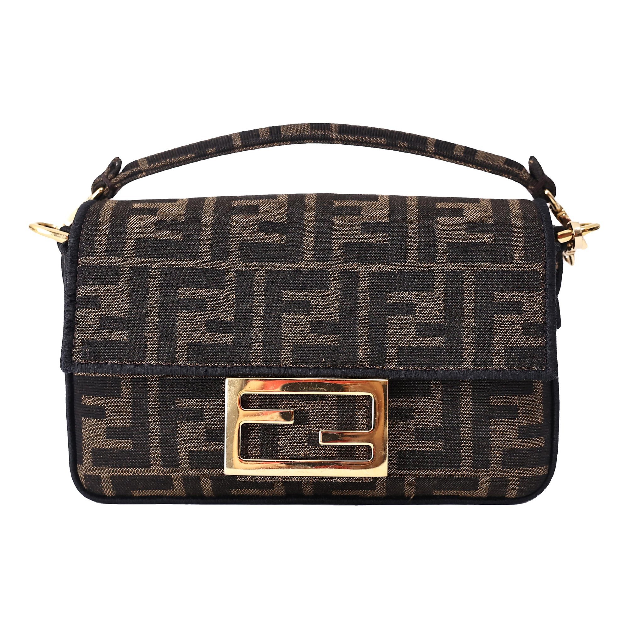 Fendi Baguette cloth handbag