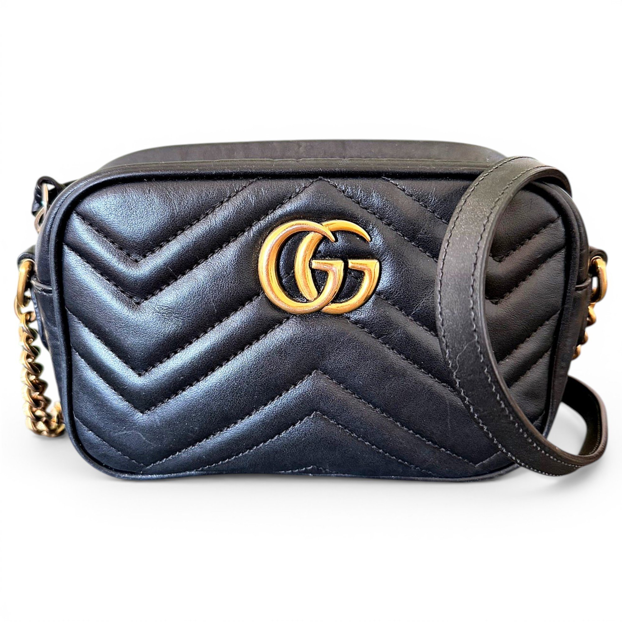 GG Marmont leather crossbody bag