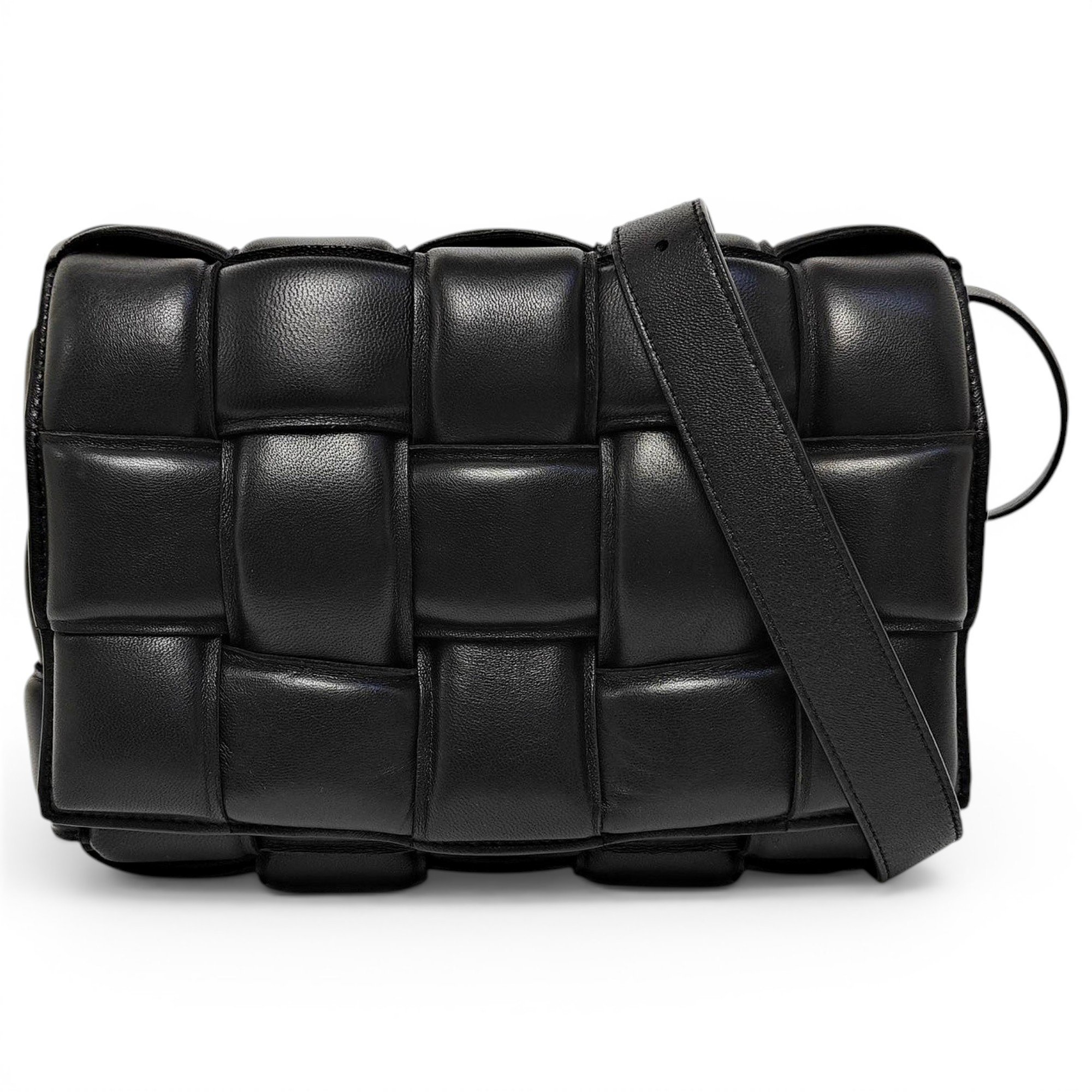 Brick Cassette leather handbag