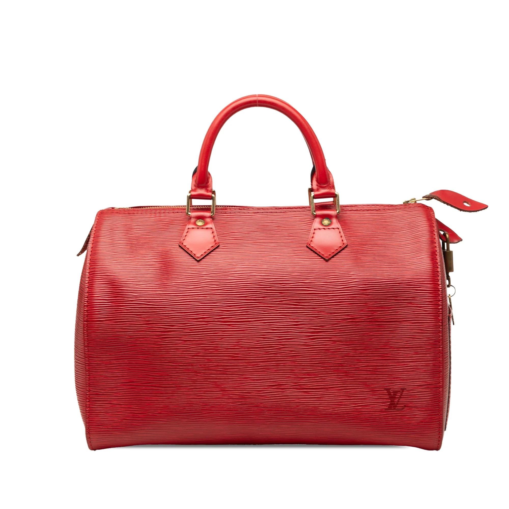 Speedy leather bag