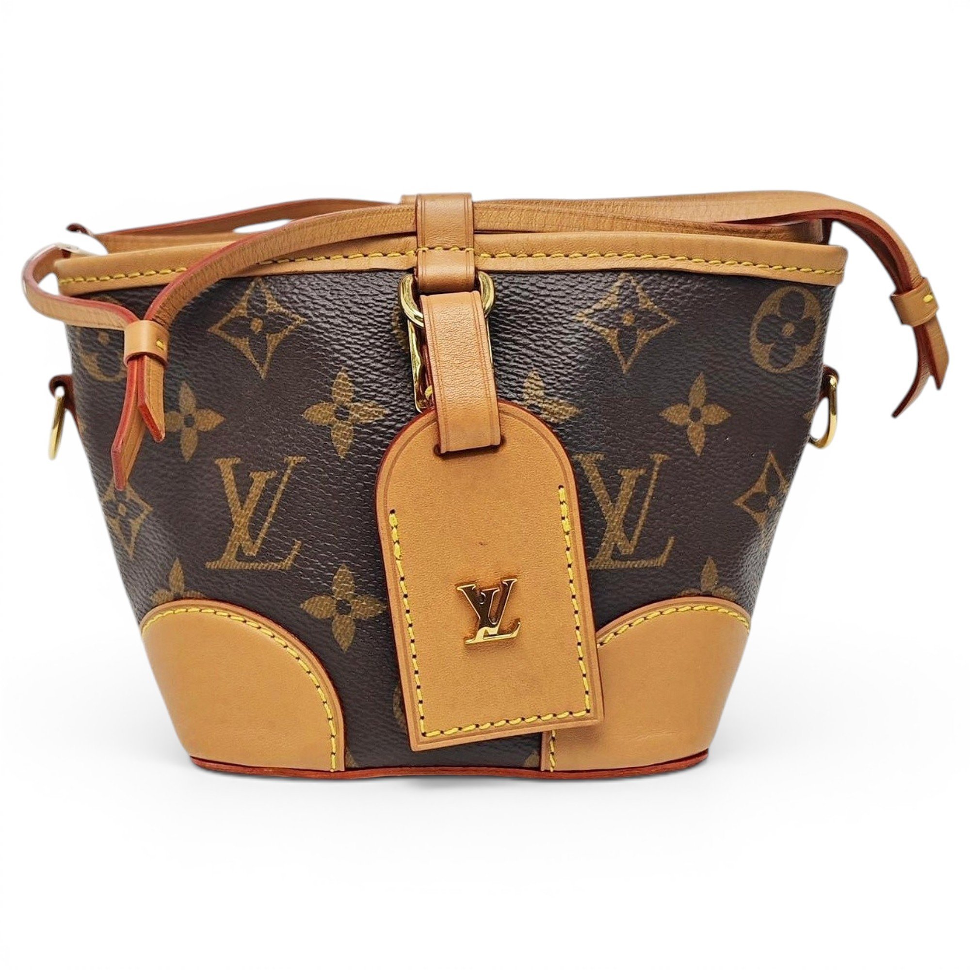 Nano Noé leather handbag