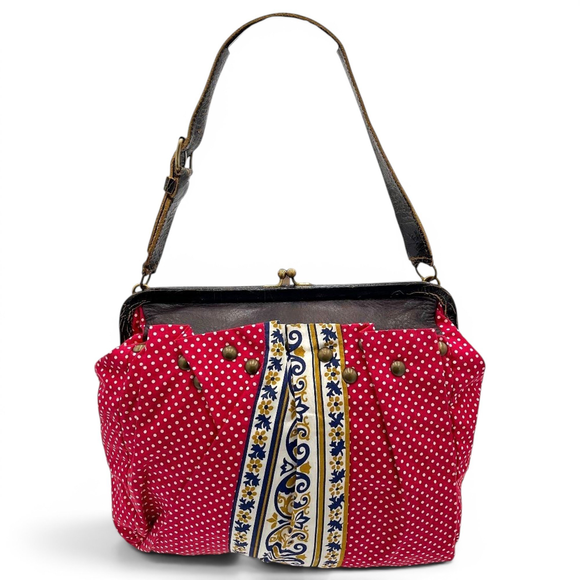 Leather handbag
