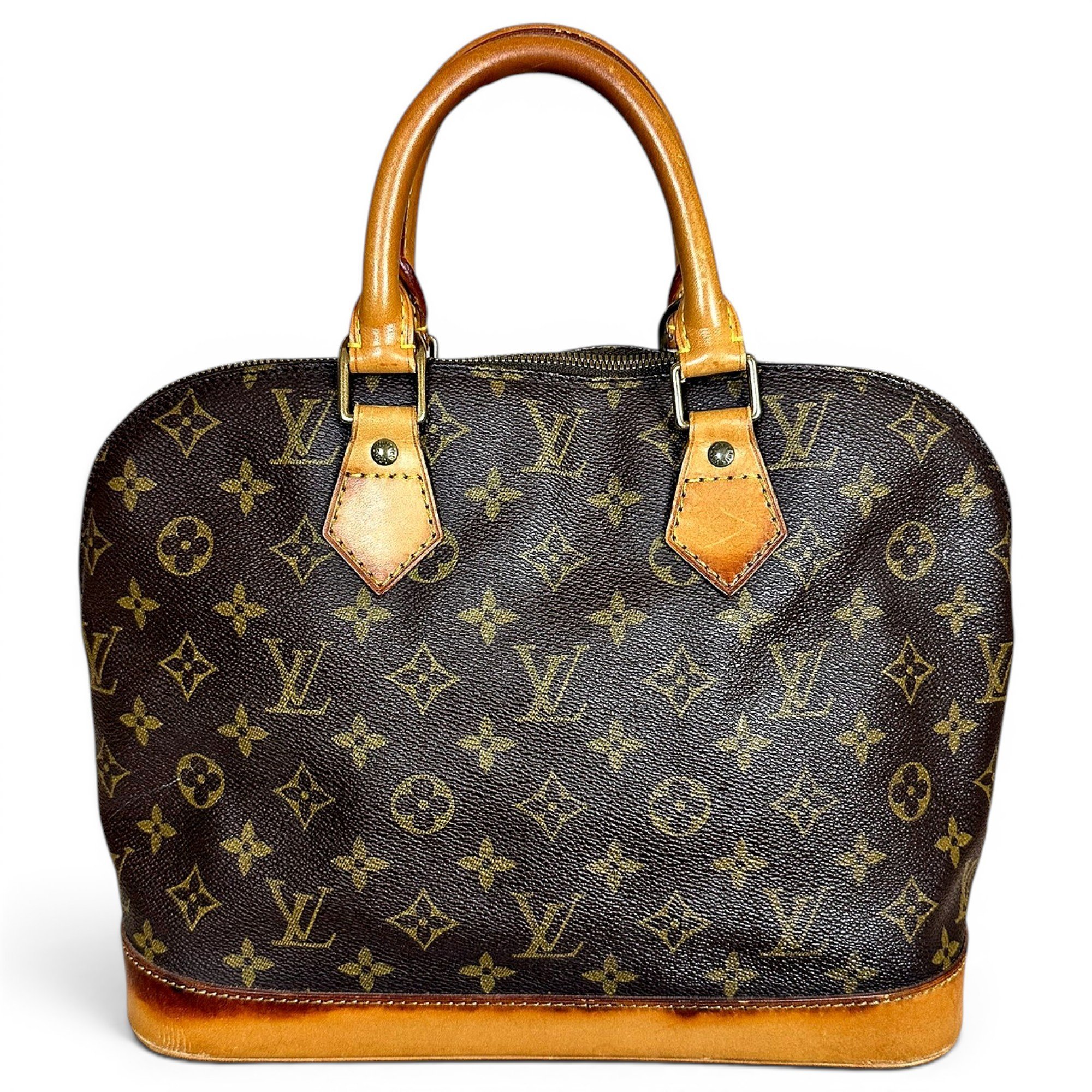 Alma leather handbag