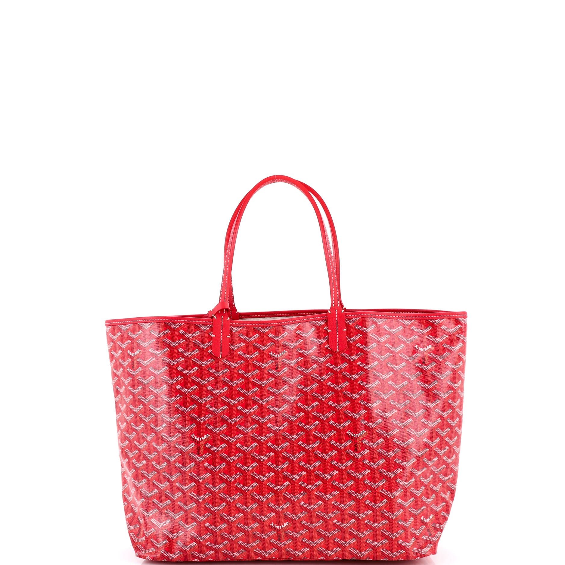 Goyard Saint Louis Reversible Tote Coated Canvas and Printed Canvas PM