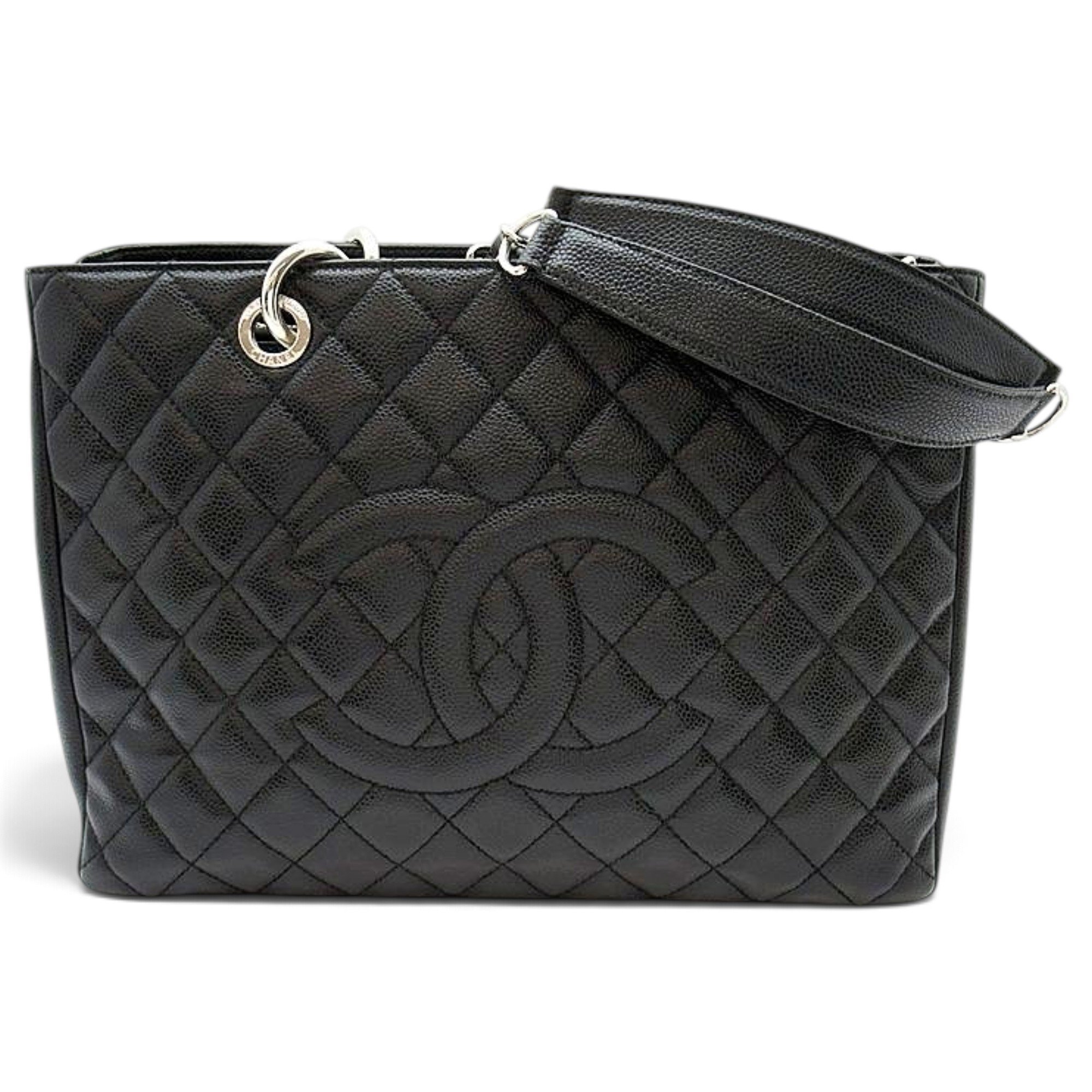 Grand shopping leather tote