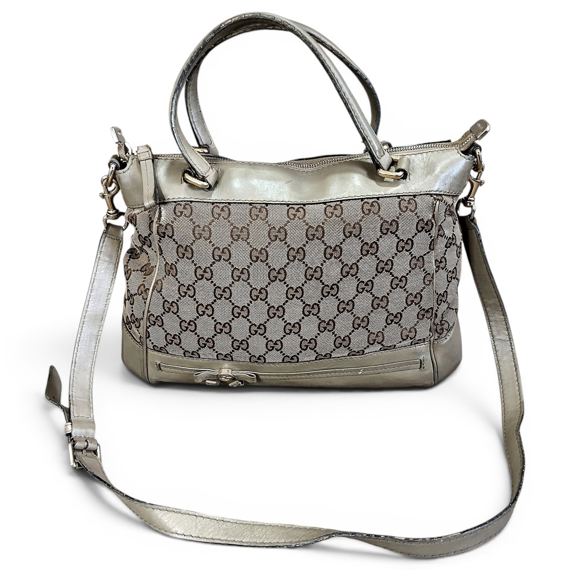 Leather handbag