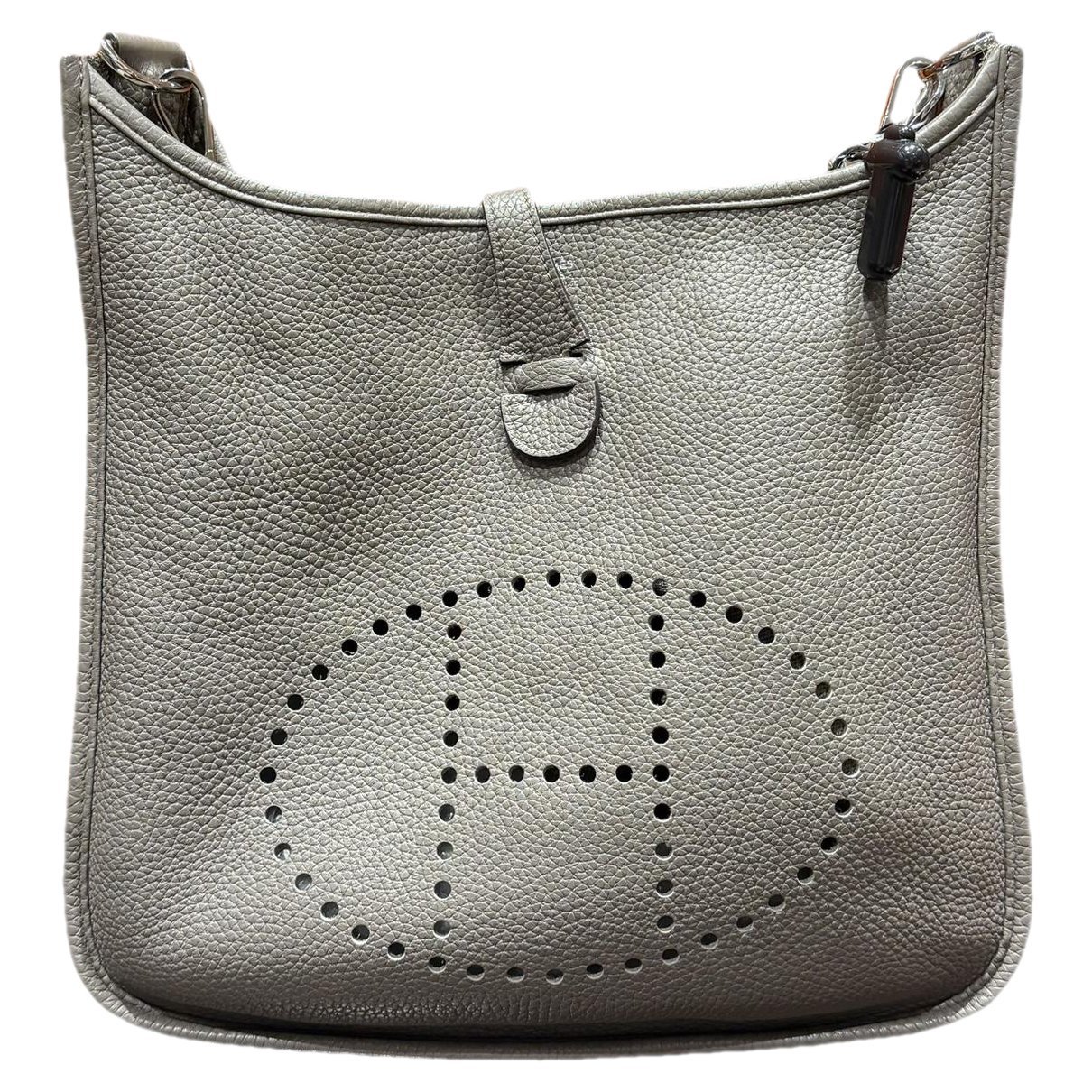 Hermes Evelyne Handbag Clemence Leather