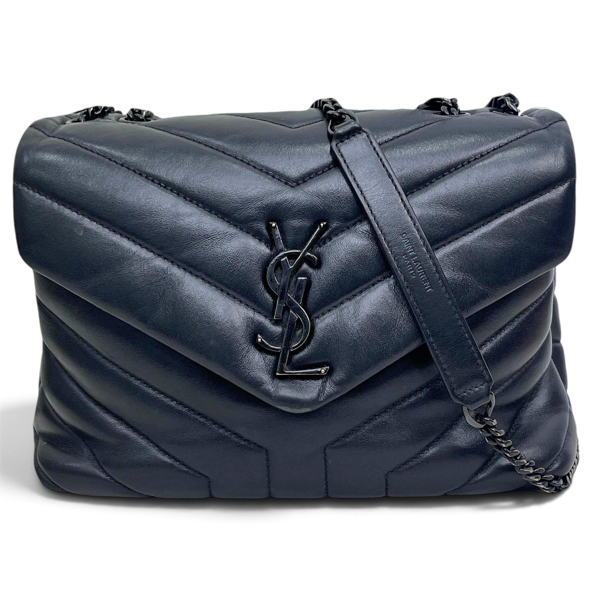 Loulou leather handbag