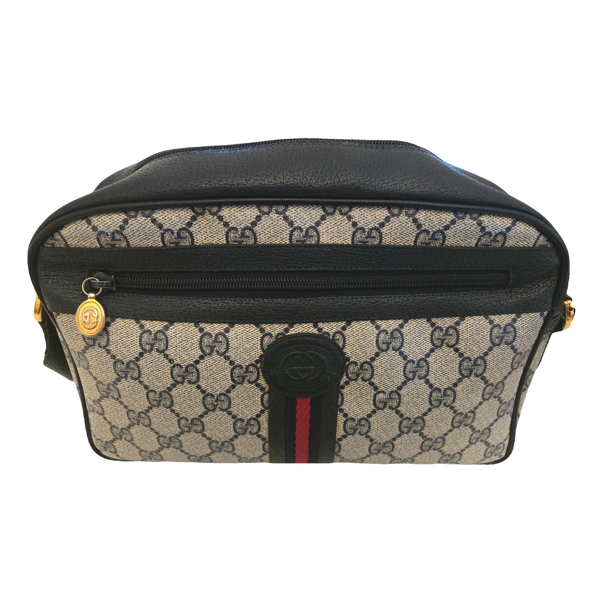 Ophidia leather crossbody bag