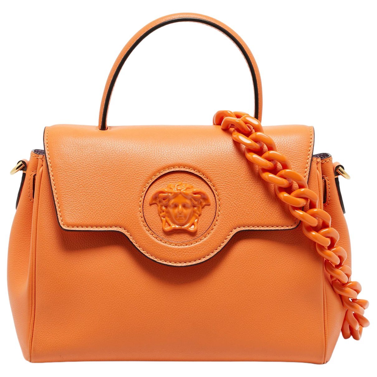 La Medusa leather satchel