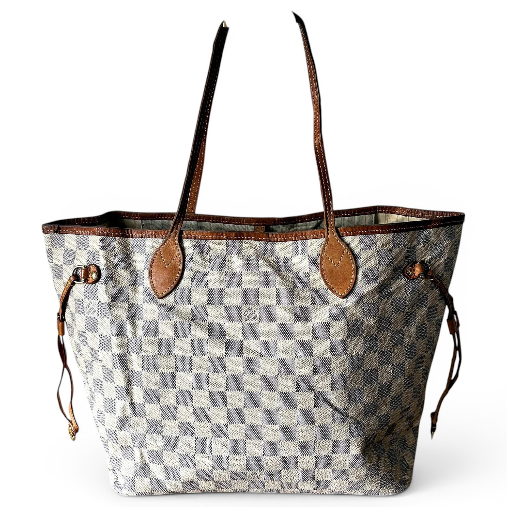 Neverfull leather tote