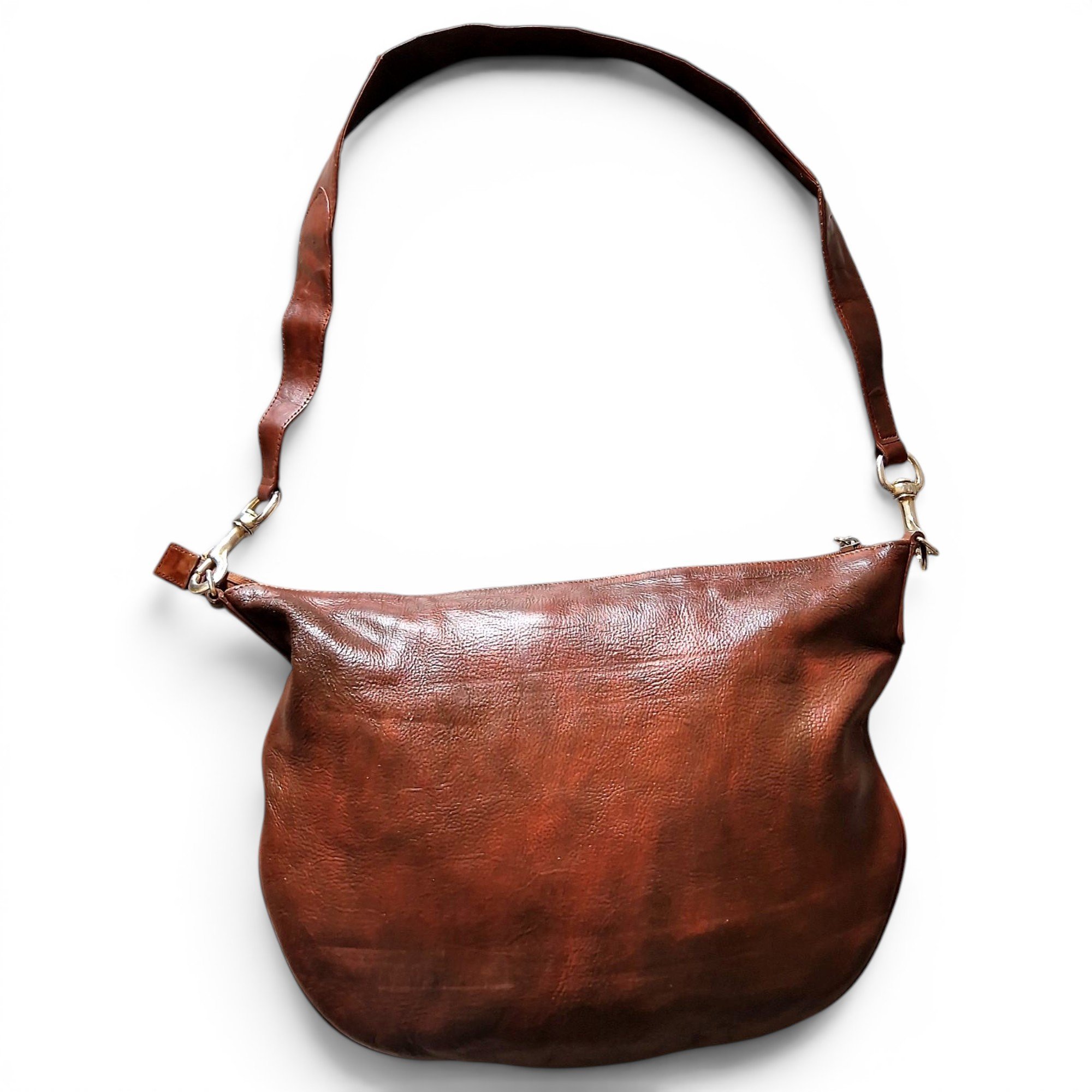 Leather crossbody bag
