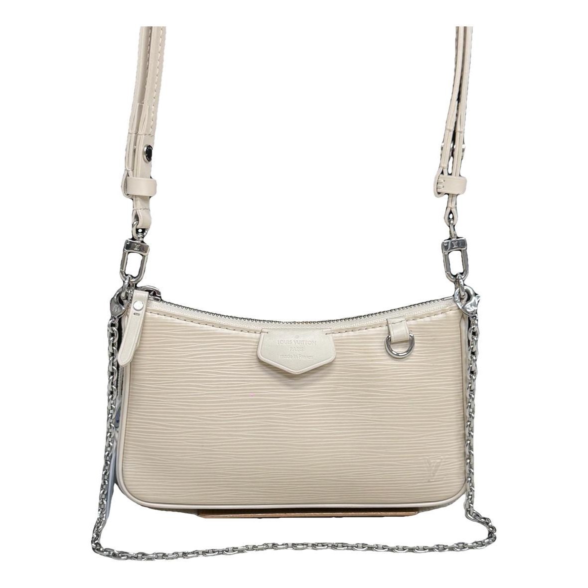 Easy Pouch On Strap leather handbag