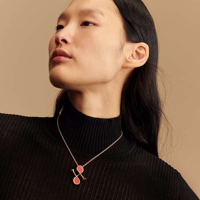 Gris Meyer Cor H Pendant