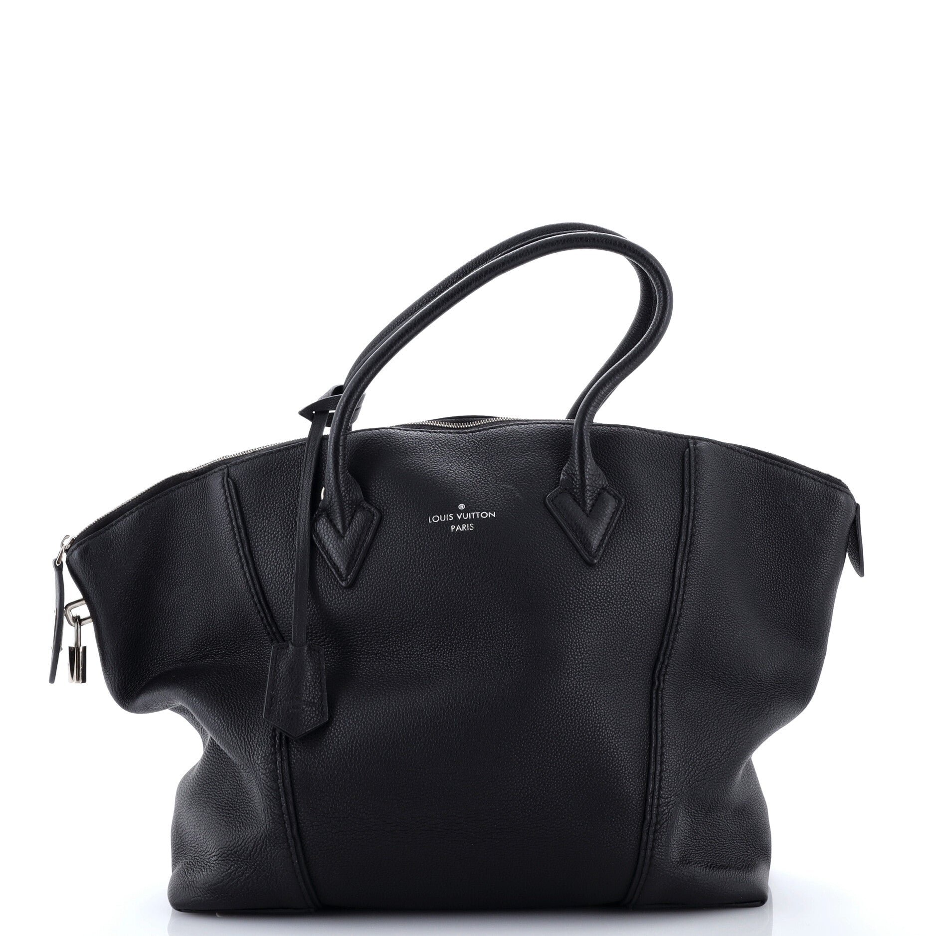 Soft Lockit Handbag Leather MM