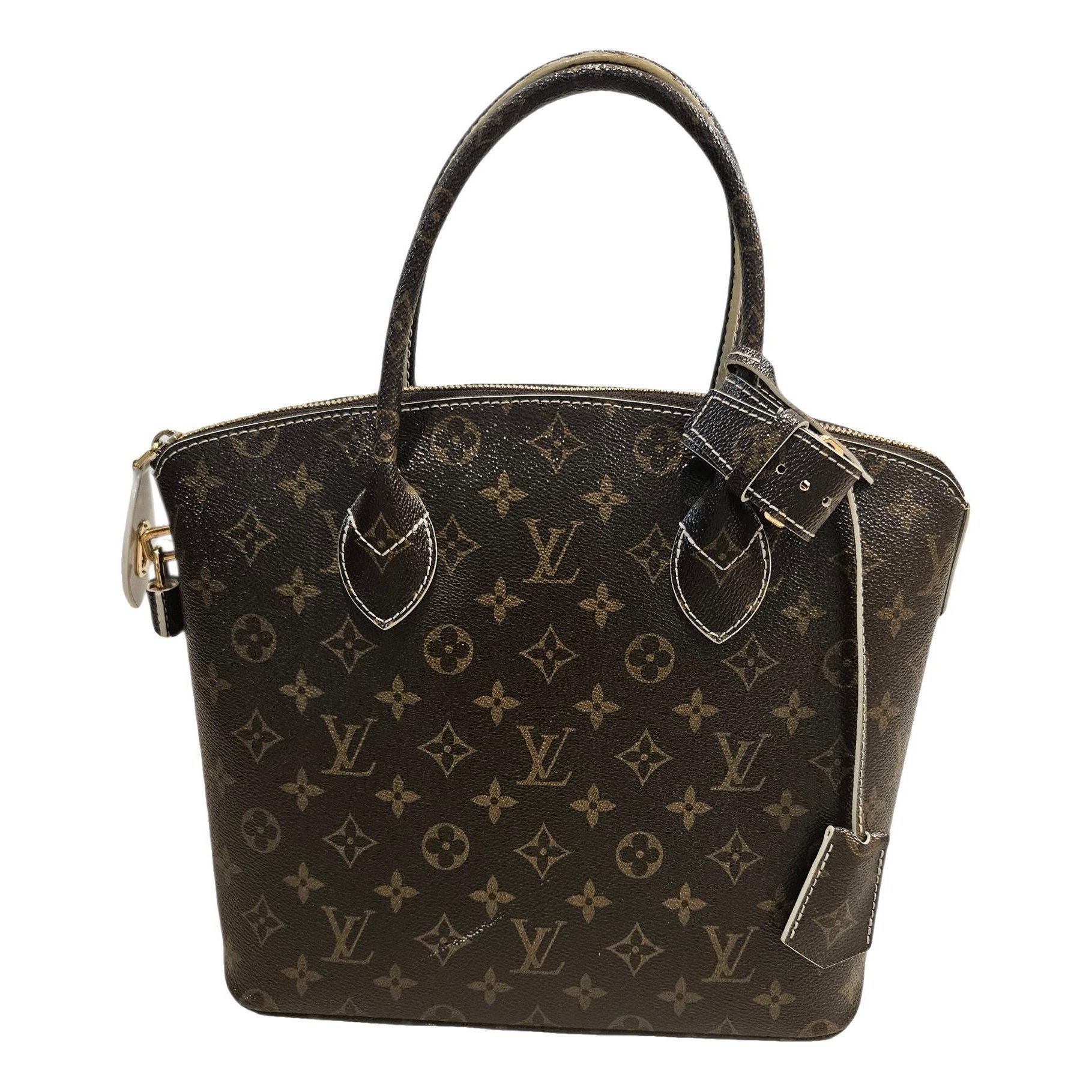 Lockit patent leather handbag