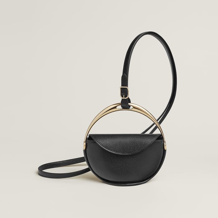 Noir En Piste Clutch