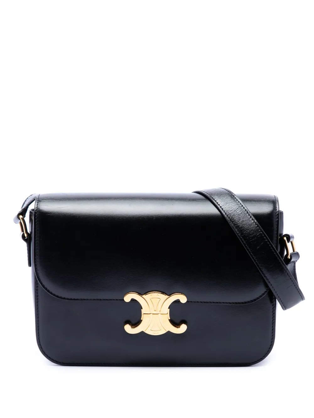 2020 Classique Shiny Calfskin Triomphe crossbody bag